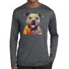 Unisex Poly Heather Long Sleeve T-Shirt Thumbnail
