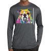 Unisex Poly Heather Long Sleeve T-Shirt Thumbnail