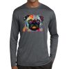 Unisex Poly Heather Long Sleeve T-Shirt Thumbnail