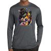 Unisex Poly Heather Long Sleeve T-Shirt Thumbnail