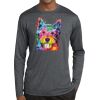 Unisex Poly Heather Long Sleeve T-Shirt Thumbnail