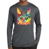 Unisex Poly Heather Long Sleeve T-Shirt Thumbnail