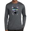 Unisex Poly Heather Long Sleeve T-Shirt Thumbnail