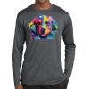 Unisex Poly Heather Long Sleeve T-Shirt Thumbnail