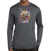 Unisex Poly Heather Long Sleeve T-Shirt Thumbnail