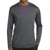 Unisex Poly Heather Long Sleeve T-Shirt Thumbnail