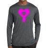 Unisex Poly Heather Long Sleeve T-Shirt Thumbnail