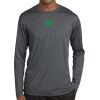 Unisex Poly Heather Long Sleeve T-Shirt Thumbnail
