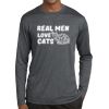 Unisex Poly Heather Long Sleeve T-Shirt Thumbnail