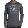 Unisex Poly Heather Long Sleeve T-Shirt Thumbnail