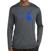Unisex Poly Heather Long Sleeve T-Shirt Thumbnail