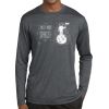 Unisex Poly Heather Long Sleeve T-Shirt Thumbnail