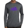 Unisex Poly Heather Long Sleeve T-Shirt Thumbnail