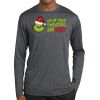 Unisex Poly Heather Long Sleeve T-Shirt Thumbnail