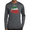 Unisex Poly Heather Long Sleeve T-Shirt Thumbnail