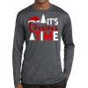 Unisex Poly Heather Long Sleeve T-Shirt Thumbnail