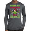 Unisex Poly Heather Long Sleeve T-Shirt Thumbnail