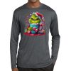 Unisex Poly Heather Long Sleeve T-Shirt Thumbnail