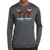 Unisex Poly Heather Long Sleeve T-Shirt Thumbnail