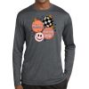 Unisex Poly Heather Long Sleeve T-Shirt Thumbnail