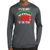 Unisex Poly Heather Long Sleeve T-Shirt Thumbnail