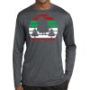 Unisex Poly Heather Long Sleeve T-Shirt Thumbnail
