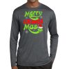 Unisex Poly Heather Long Sleeve T-Shirt Thumbnail