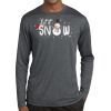 Unisex Poly Heather Long Sleeve T-Shirt Thumbnail
