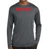 Unisex Poly Heather Long Sleeve T-Shirt Thumbnail