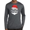 Unisex Poly Heather Long Sleeve T-Shirt Thumbnail
