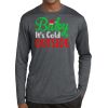 Unisex Poly Heather Long Sleeve T-Shirt Thumbnail