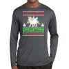 Unisex Poly Heather Long Sleeve T-Shirt Thumbnail