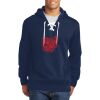 Unisex Hockey Style Hooded Sweatshirt Thumbnail