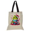 Contrast-Color Handle Tote Thumbnail