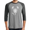 Unisex Tri-Blend 3/4 Sleeve Raglan T-Shirt Thumbnail