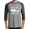 Unisex Tri-Blend 3/4 Sleeve Raglan T-Shirt Thumbnail