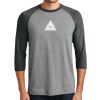 Unisex Tri-Blend 3/4 Sleeve Raglan T-Shirt Thumbnail