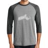 Unisex Tri-Blend 3/4 Sleeve Raglan T-Shirt Thumbnail