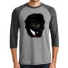 Unisex Tri-Blend 3/4 Sleeve Raglan T-Shirt Thumbnail