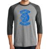 Unisex Tri-Blend 3/4 Sleeve Raglan T-Shirt Thumbnail