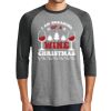 Unisex Tri-Blend 3/4 Sleeve Raglan T-Shirt Thumbnail