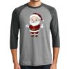 Unisex Tri-Blend 3/4 Sleeve Raglan T-Shirt Thumbnail