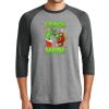 Unisex Tri-Blend 3/4 Sleeve Raglan T-Shirt Thumbnail