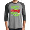 Unisex Tri-Blend 3/4 Sleeve Raglan T-Shirt Thumbnail