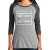 Ladies Tri-Blend 3/4 Sleeve T-Shirt Thumbnail