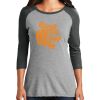 Ladies Tri-Blend 3/4 Sleeve T-Shirt Thumbnail
