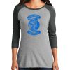 Ladies Tri-Blend 3/4 Sleeve T-Shirt Thumbnail