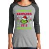 Ladies Tri-Blend 3/4 Sleeve T-Shirt Thumbnail