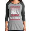 Ladies Tri-Blend 3/4 Sleeve T-Shirt Thumbnail