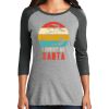Ladies Tri-Blend 3/4 Sleeve T-Shirt Thumbnail